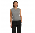 rhea vest - mid grey