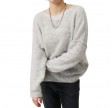 women's sweater yanbay - heather grey