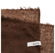 poon scarf - chocolate