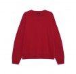 anine bing lee crew sweater - scarlet red