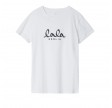 lala berlin t-shirt cara - white/black
