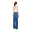 the mid rise maven sneak over the top - denim blue 