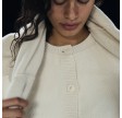 coby cardigan - pure ecru