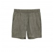 shorts long linen - brown
