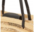 elephant grass basket - black