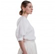 carmen blouse - white