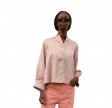 trw houston hepburn 3/4 shirt - dusty rouge