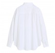 aiayu shirt embroidery - white
