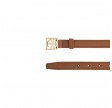 anine bing monogram belt - cognac