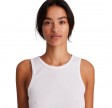 alberte cotton rib top - white