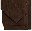 aiayu bine wool cardigan - dark brown