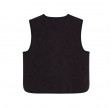 aiayu hilda vest pure merino wool - navy melange 