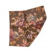 light daisy scarf - dark olive 