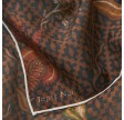 light demi scarf - brown
