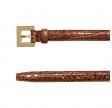 anine bing nicola embossed - brown