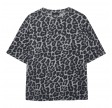 anine bing cohen tee - grey leopard