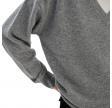 rhea v neck knit - mid grey