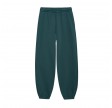 anine bing karter jogger framed monogram - dark teal