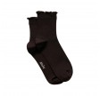 aiayu cotton frill sock - chocolate