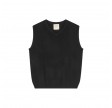 women's vest - black 