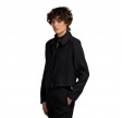 leia jacket linen - black