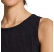 alberte s'less cotton top drop needle - black