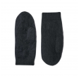 lisa yang brushed mittens - black