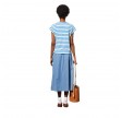 theoxane mariniere tank top - offwhite azur