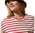 theoxane mariniere tank top - offwhite red