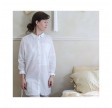 annie skjorte - white