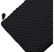 st barths small tote onyx - black