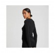 thyra wool top - black