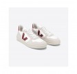 v-10 sneakers - white natural marsala
