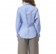 closed waisted shirt - breeze blue