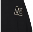 anine bing miles sweatshirt letteman - black
