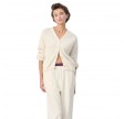 women cardigan east - nacre chine