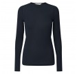 thyra wool top - midnight blue