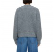 closed cardigan - heather grey melange 