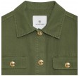 anine bing corey jacket - army green