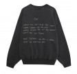 anine bing jaci sweatshirt lyrics - washed black