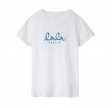 lala berlin t-shirt cara - white/blue