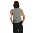rhea vest - mid grey
