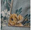 small classical blue flower scarf - blue