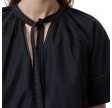 closed cropped top - black