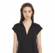 dress abito denis lezier - black