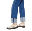 checkkerboard duster flood cuff bunny hop - denim blue