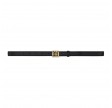 anine bing monogram belt - black