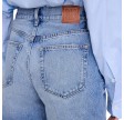 anine bing heath shorts - washed blue