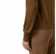 closed wide neck long sleeve - light mocha brown 