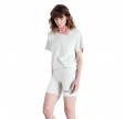 women's t-shirt ypawood - heather grey